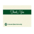 Colorado State Rams Thank You Card 10 Pack Gold Script