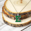 Eastern Michigan Fan Charm Necklace