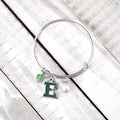 Eastern Michigan Charm Bangle Bracelet