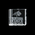 Montana State Bobcats Crystal Cube