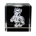 NC State Crystal Wolf Pack Cube