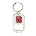 NC State Key Tag Bottle Opener