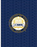 Blue Crest UC Davis Thank You Card 10 Pack