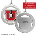 University of Utah Ornament U of U Utes