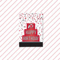 U of U Happy Birthday Cake Card