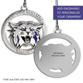 Weber State Ornament - WSU Wildcats - Officially Licensed