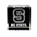 NC State Logo Crystal Cube