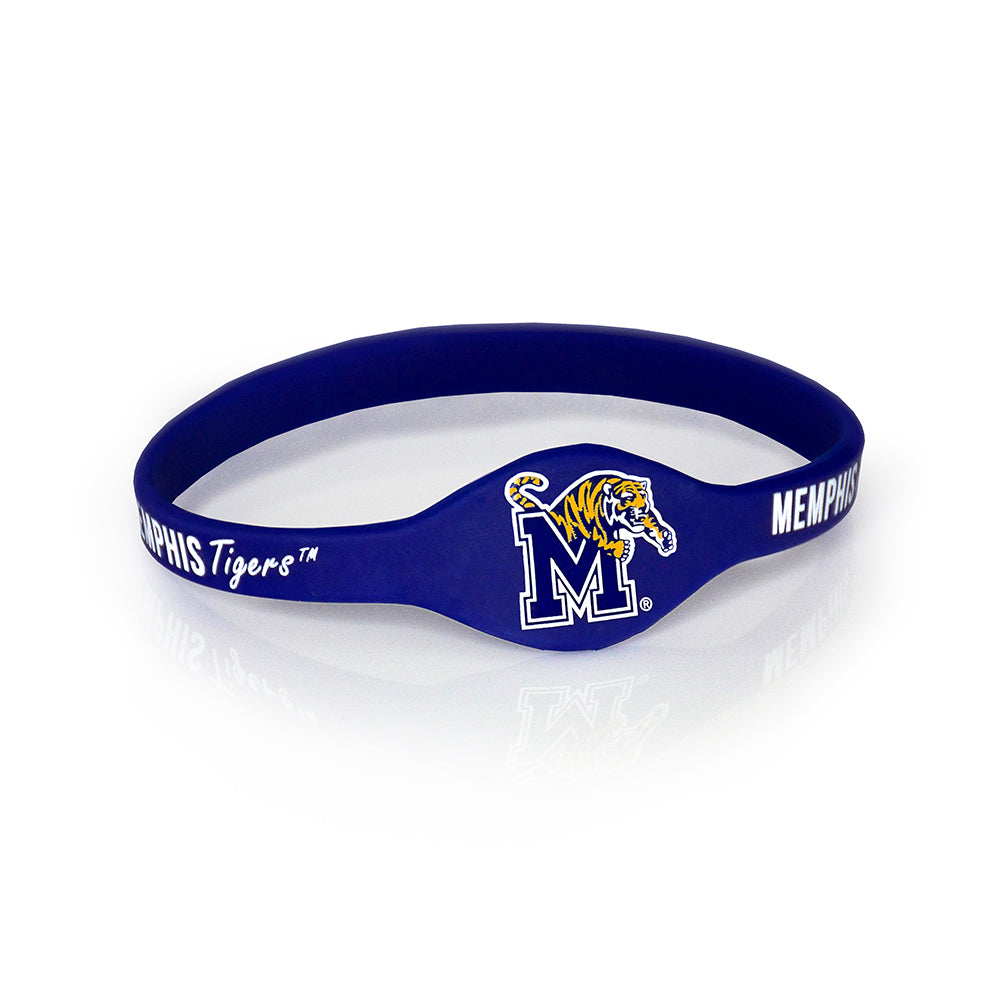 University of Memphis Tigers Blue Silicone Bracelet – Fan Frenzy Gifts