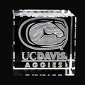 UC Davis Aggies Crystal Cube