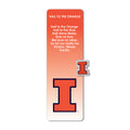 Illinois Fighting Illini Bookmark and Pin