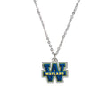 Wayland Baptist University Pioneers Fan Necklace